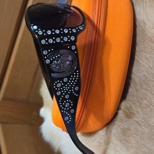 Montana West Stallion Horseshoe Detail Sparkle Sunglasses NWT